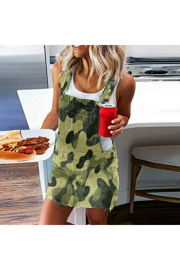 Women Denim Jeans Suspender Skirt Pinafore Slim Mini Short Dress Kaftan summer dresses for women plus size