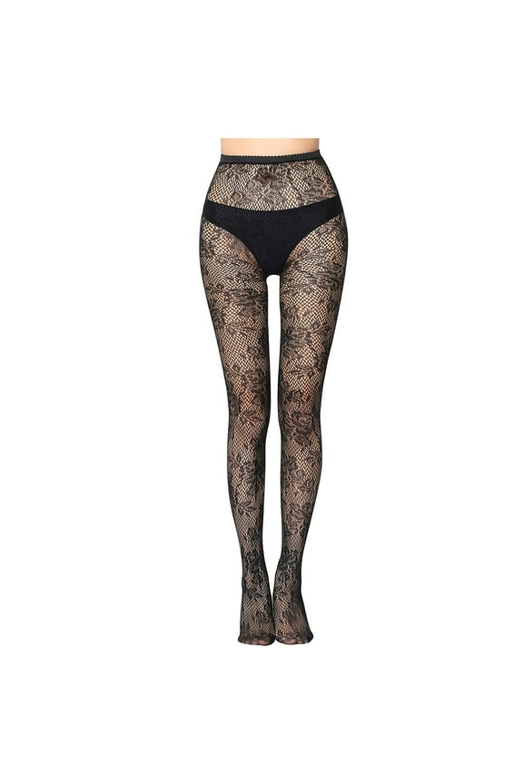 Women Pants Attractive Mesh Perspective Leggings Plus Size Fishnet Netting Stockings