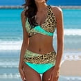 thumbnail image 1 of Honeeladyy Women's Attractive Split Bikini Two-Piece Print Beach Swimsuit Swimwear Beachwear Bathing Suits Swimming Suits Girls Sale, 1 of 1