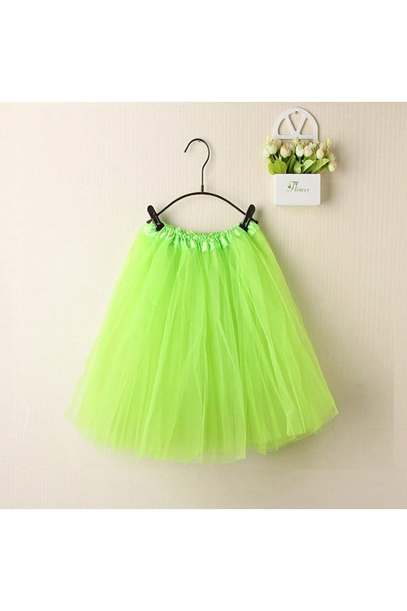 Womens Classic Tutu Skirt,Tulle Layered Skirt Elastic Waiste Dance Skirt Party Running Tutu for Adult