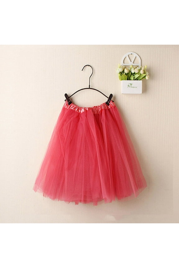 Womens Classic Tutu Skirt,Tulle Layered Skirt Elastic Waiste Dance Skirt Party Running Tutu for Adult