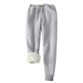 thumbnail image 1 of Honeeladyy Womens Fleece Sherpa Lined Sweatpants,Girls Winter Warm Athletic Pants Outdoor Sport Jogger Pants for Skiing Hunting Christmas Gift, 1 of 5