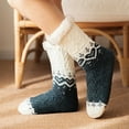 thumbnail image 1 of Honeeladyy Womens Fuzzy Socks Winter Slipper Socks Non-Slip Grip Socks Warm Fleece Socks Non Skid Socks Soft Fluffy Socks, 1 of 5