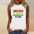 thumbnail image 1 of Honeeladyy Womens Independence Day Tank Tops Loose 2024 Summer Dressy Casual Round Neck Shirts Lightweight Sleeveless Basic Tank Tops for Hawaiian (White,XL), 1 of 4