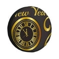 thumbnail image 1 of Honeii 2025 New Year Print Tire Covers, Waterproof Anti-UV Sun Snow Rain Tire Covers for Trailers, RV, Camper, SUV, Truck-15 inch, 1 of 6