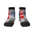 thumbnail image 1 of Honeii 3d Lighthouse in the Surf Print Comfortable Adult Crew Socks,Sport Running Calf Socks,for Daily Wear, Sports, and Casual Outfits, 1 of 3