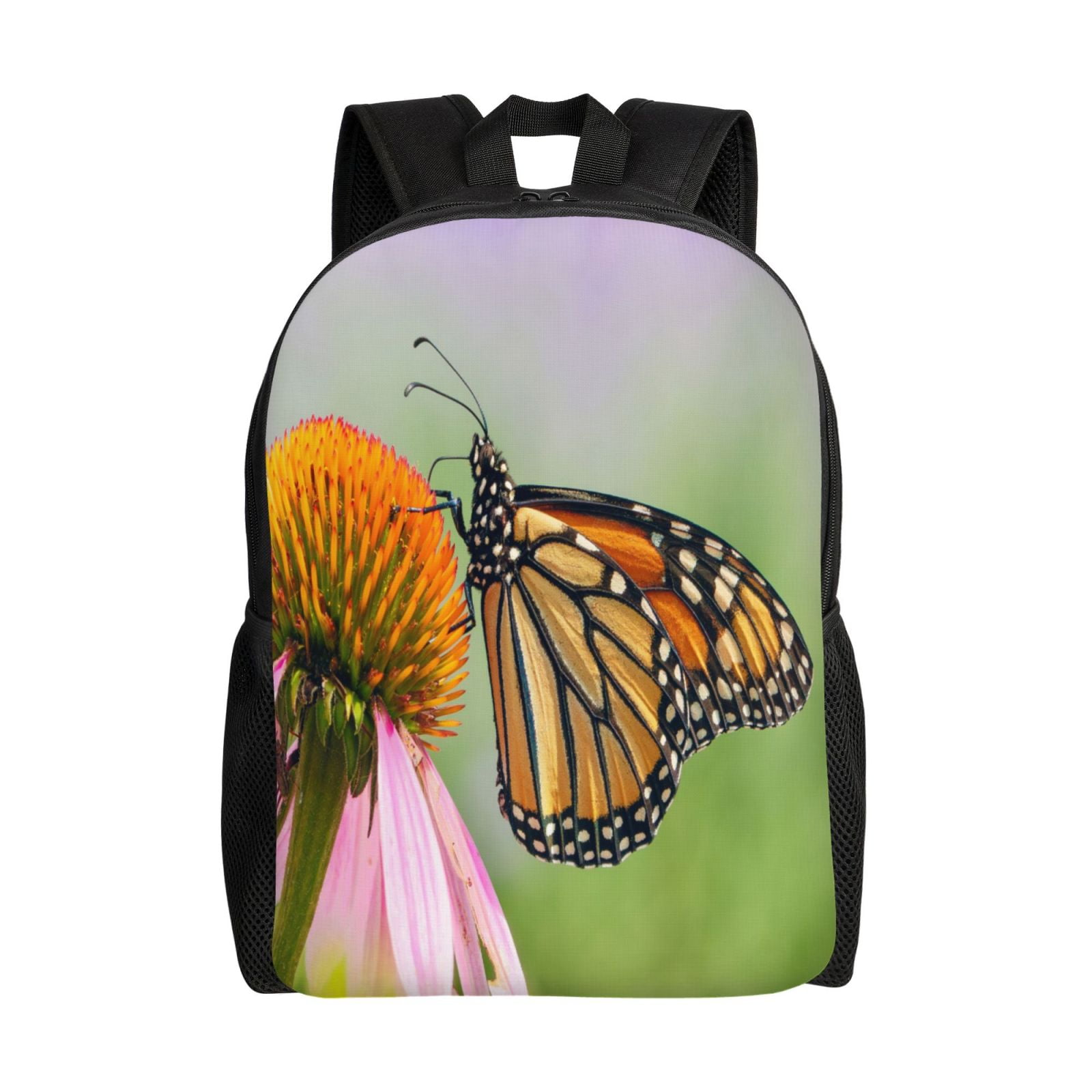 Butterfly Raffines Rucksack Honeii A monarch butterfly Print Laptop Backpack for Work, College ...