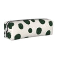 thumbnail image 1 of Honeii Abstract Green Polka Dot Pattern Pencil Case, Pencil Pouch, Pencil Case Small, Pencil Pouch Aesthetic, PVC Pencil Pouch, Pencil Bag, Makeup Pouch, 1 of 7