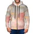thumbnail image 1 of Honeii Abstract Marble Texture Print Hoodies for Men, Pullover & Full Zip, Breathable Zip up Hoodie, Sweatshirt-XX-Large, 1 of 5