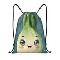 thumbnail image 1 of Honeii Adorable Kawaii Fennel Character Print Drawstring Backpack,Drawstring Bags String Backpack Gym Cinch Sack Backpack Sport Bag Draw-Medium, 1 of 6