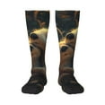 thumbnail image 1 of Honeii Adorable Otter Pair Hug Print Long Socks,Novelty Design Socks Gift for Men and Women,Crew Socks,Calf Socks, 1 of 6