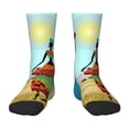 thumbnail image 1 of Honeii African Women Print Children's Colorful Socks,Unisex Kids and Toddlers' Cushioned Sock,Kids Athletic Crew Socks,for Everyday Wear and Sports, 1 of 5