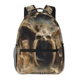 thumbnail image 1 of Honeii Ancient Skull Cave Landscape Print Backpack for Both Men and Women, Basic Bookbag for College, Work, or Travel,Rucksack Computer Bag-One Size, 1 of 5