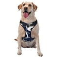 thumbnail image 1 of Honeii Angry Shark for Dog Harness: a three-buckle adjustable vest featuring an instant control handle and reflective design for easy, medium-sized dogs-Large, 1 of 6
