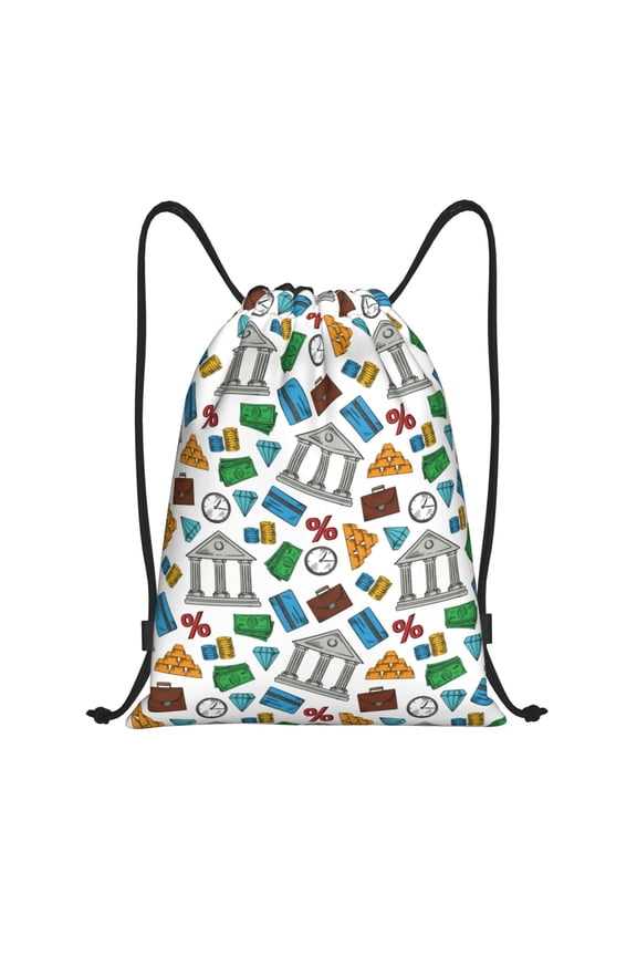 Art Of Livings Print Drawstring Backpack,Drawstring Bags String Backpack Gym Cinch Sack Backpack Sport Bag Draw-Small