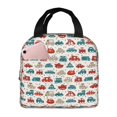 thumbnail image 1 of Honeii Artoon Car Print Lunch Bag Women, Lunch Box Lunch Bag for Women Adult Men, Small Leakproof Cute Lunch Tote Large Capacity Reusable, 1 of 8