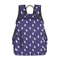 thumbnail image 1 of Honeii Astronaut Rabbit Print Lightweight Backpacks,Carry on Backpack,Durable Backpack for School, Work & Travel, 1 of 7
