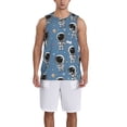thumbnail image 1 of Honeii Astronaut print basktball shirt for men and women, Unisex basketball jersey for Theme party-Medium, 1 of 6
