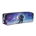 thumbnail image 1 of Honeii Astronauts Start Running Pattern Pencil Case, Pencil Pouch, Pencil Case Small, Pencil Pouch Aesthetic, PVC Pencil Pouch, Pencil Bag, Makeup Pouch, 1 of 7