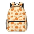 thumbnail image 1 of Honeii Autumn Leaves And Pumpkins Print Backpack for Both Men and Women, Basic Bookbag for College, Work, or Travel,Rucksack Computer Bag-One Size, 1 of 5