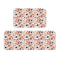 thumbnail image 1 of Honeii Autumn Pumpkins Fall Leaves Print Kitchen Mat [2 PCS] for Floor, Waterproof Non-Slip Rugs, Kitchen Decor,Standing Mat for Floor,Office, Sink, Laundry, 1 of 6