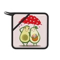 thumbnail image 1 of Honeii Avocado Lovers Wearing Umbrella for Silicone Trivets for Hot Pots and Pans -Trivet Mat - Heat Resistant Silicone Trivet - Hot Plate Mats, 1 of 8