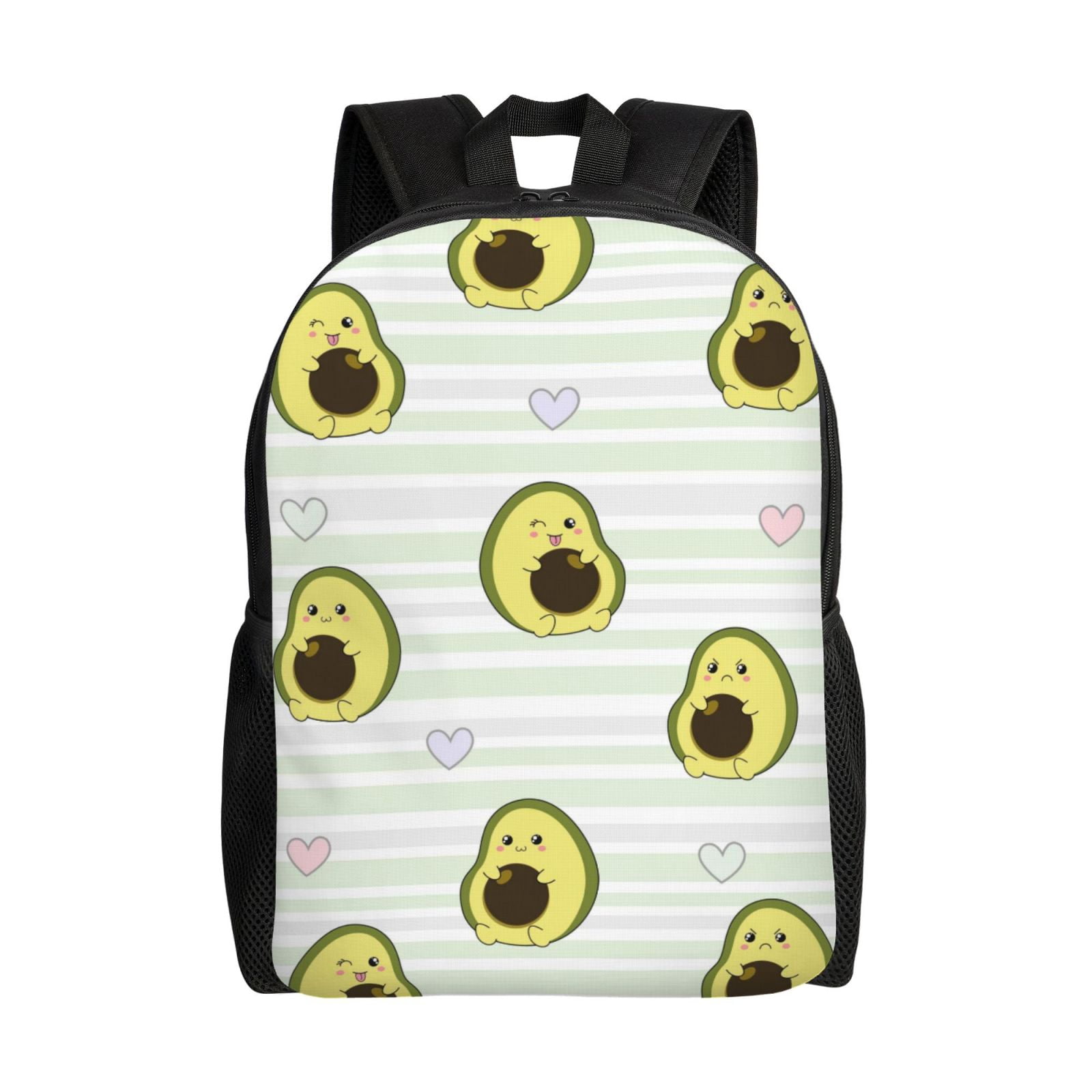 Honeii Avocado of a Hear Print Laptop Backpack for Work, College ...