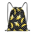 thumbnail image 1 of Honeii Banana Print Drawstring Backpack,Drawstring Bags String Backpack Gym Cinch Sack Backpack Sport Bag Draw-Medium, 1 of 6