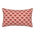 thumbnail image 1 of Honeii Basset hound dog with paw Pattern Decorative Throw Pillow Case - Elevate Your Couch, Sofa, or Bed with Stylish Home Decor(No pillow core)-16"x24", 1 of 6