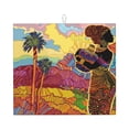 thumbnail image 1 of Honeii Beautiful African Woman for Dish Drying Mat for Kitchen Counter, Non-slip Rubber Backed, Hide Stain Kitchen Super Absorbent Draining Mat, Dish Rack Pad, 1 of 1