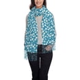thumbnail image 1 of Honeii Beautiful Floral Print Scarf Oversized Scarf Tassel Fall Winter Thick Scarf Warm Shawl Women,Women's Scarves & Wraps, 1 of 8