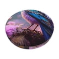 thumbnail image 1 of Honeii Beautiful Flower Blue Bird Bar Stool Covers – Perfect Fit for 12" to 14" Round Stools, Crease-Resistant, Stretchy, Washable & Dustproof Seat Slipcovers-13 inch, 1 of 7