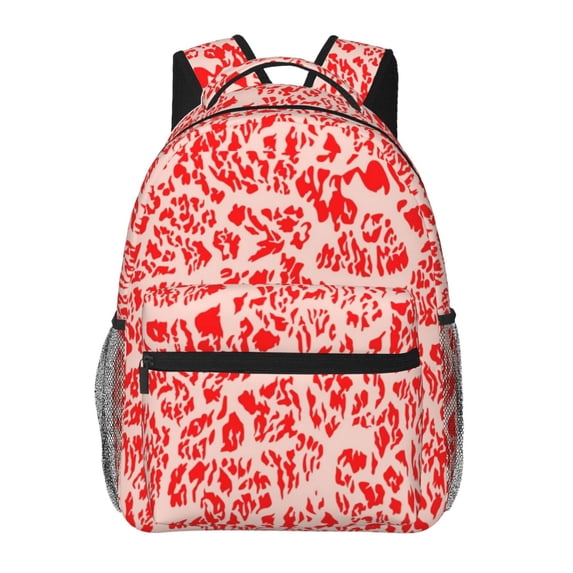 Honeii Beef1 Print Backpack for Both Men and Women, Basic Bookbag for College, Work, or Travel,Rucksack Computer Bag-One Size
