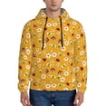 thumbnail image 1 of Honeii Bees And Ladybug Pattern Mens Hoodies Men's Loose Sleeve Sweatshirt,Pullover Hooded Sweatshirt for Men,Essentials Hoodie-3X-Large, 1 of 7