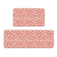 thumbnail image 1 of Honeii Beige Flowers Print Kitchen Mat [2 PCS] for Floor, Waterproof Non-Slip Rugs, Kitchen Decor,Standing Mat for Floor,Office, Sink, Laundry, 1 of 6