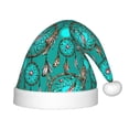 thumbnail image 1 of Honeii Boho Dreamcatcher Print Hat Santa Claus Hat For Xmas Party, Christmas Caps For Boys Girls Child,Christmas Beanie, 1 of 6