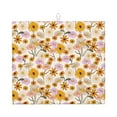thumbnail image 1 of Honeii Boho Flowers for Dish Drying Mat for Kitchen Counter, Non-slip Rubber Backed, Hide Stain Kitchen Super Absorbent Draining Mat, Dish Rack Pad, 1 of 8