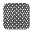 thumbnail image 1 of Honeii Bowling Pins Print Leather Coaster Set of 6, Ideal for Safeguarding Your Furniture from Drinks Spills and Effortless Cleanup,Square, 1 of 3