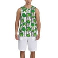 thumbnail image 1 of Honeii Broccoli 2 print basktball shirt for men and women, Unisex basketball jersey for Theme party-Large, 1 of 6