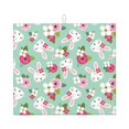 thumbnail image 1 of Honeii Bunny And Rose for Dish Drying Mat for Kitchen Counter, Non-slip Rubber Backed, Hide Stain Kitchen Super Absorbent Draining Mat, Dish Rack Pad, 1 of 8