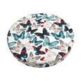 Honeii Butterfly Bar Stool Covers Perfect Fit for 12" to 14" Round