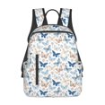 thumbnail image 1 of Honeii Butterfly Print Lightweight Backpacks,Carry on Backpack,Durable Backpack for School, Work & Travel, 1 of 7
