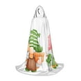 thumbnail image 1 of Honeii Cactus Gnome Print Poncho Cape, Cloak Coat, Snuggly Hooded Wearable Blanket, Hooded Cape For Teenagers,Halloween Costumes-, 1 of 7