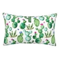 thumbnail image 1 of Honeii Cactus Plants1 Print Pillow Cases,Plush Throw Pillow Covers,Decorative Pillowcase for Sofa, Couch, Living Room-16"x24", 1 of 6