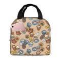 thumbnail image 1 of Honeii Camp Badge Print Lunch Bag Women, Lunch Box Lunch Bag for Women Adult Men, Small Leakproof Cute Lunch Tote Large Capacity Reusable, 1 of 8