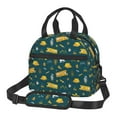 thumbnail image 1 of Honeii Camping Print Lunch Box,Insulated Lunch Bag,Lunch Tote Bags,Leakproof Cooler Lunch Case for Travel Work Picnic, 1 of 7