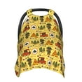 thumbnail image 1 of Honeii Car Tent Trees print 2-in-1 baby car seat canopy doubles as a nursing cover, fitting both genders & measuring 39x27.5in, 1 of 7
