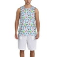 thumbnail image 1 of Honeii Cartoon Animals print basktball shirt for men and women, Unisex basketball jersey for Theme party-Medium, 1 of 6