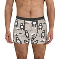 thumbnail image 1 of Honeii Cartoon Bear Brown Men's Underwear Boxer Briefs Pack, ComfortSoft Boxer Brief for Men, Moisture-Wicking Breathable-X-Large, 1 of 5