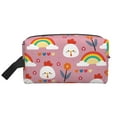 thumbnail image 1 of Honeii Cartoon Chicken Print Multi-Purpose Storage Bag,Hanging Dopp Kit,Small Toiletry Bag for Traveling for Toiletries, Makeup, and Small Essentials, 1 of 7